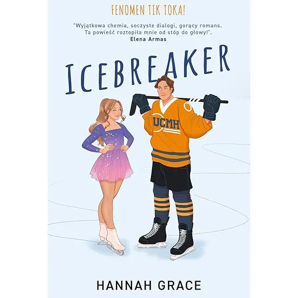 Icebreaker by Hannah Grace | Trending TikTok Romance Book | Spicy College Sports Romance | Softcover.