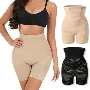 Tummy Control for Women, Compression Shorts, Compression Underwear, Thigh Slimmer Panty Girdle, High Waisted Butt Lifting Panties Girdle Underwear Seamless Lace Shapewear