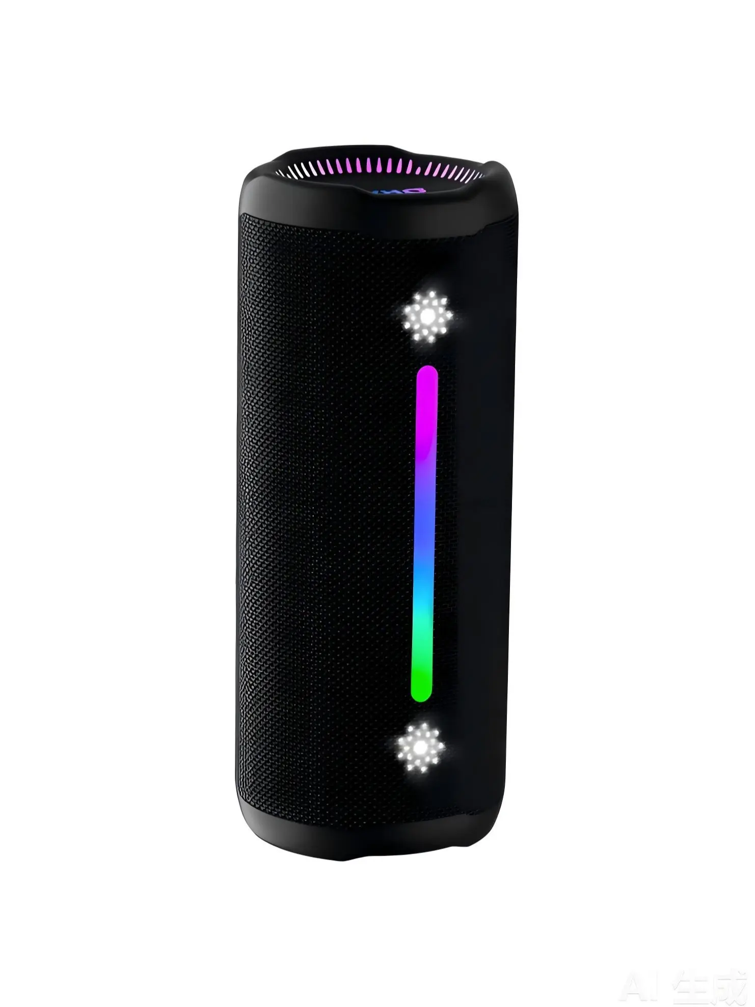 OHAYO Bluetooth Speaker Wireless Loud Stereo Sound IPX7 Waterproof Outdoor Portable 25W Super Bass Speakers for Home Party Beach with 24H Playtime Colorful Lights BT 5.3 TWS Pairing Birthday Gift Black