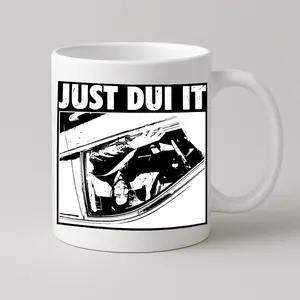 Just Dui It Mug – Tiger Woods Mugshot 2026 Coffee Mug, 11oz 15oz Mug