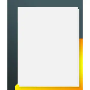 8.5" x 11" Full Sheet Label Sticker Paper for  & Inkjet Printers[200 Sheets,200 Labels]