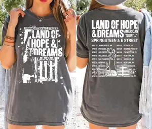 Bruce Springsteen And E Street Band Land of Hope and Dreams Tour 2026 Shirt