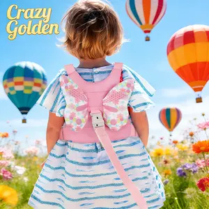 Butterfly Safety Leash — Cute Pink & Purple Butterfly Harness