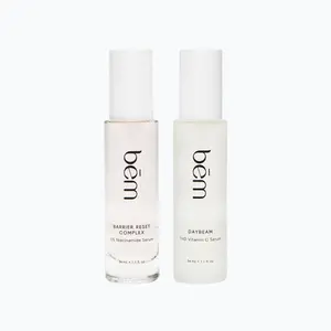 RESET & GLOW Serum Duo - Barrier Reset Complex & Daybeam THD Vitamin C Serum for Clear Radiant Skin