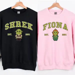 Funny Shrekk Fiiona Couple Shirt, Sweatshirt, Hoodie