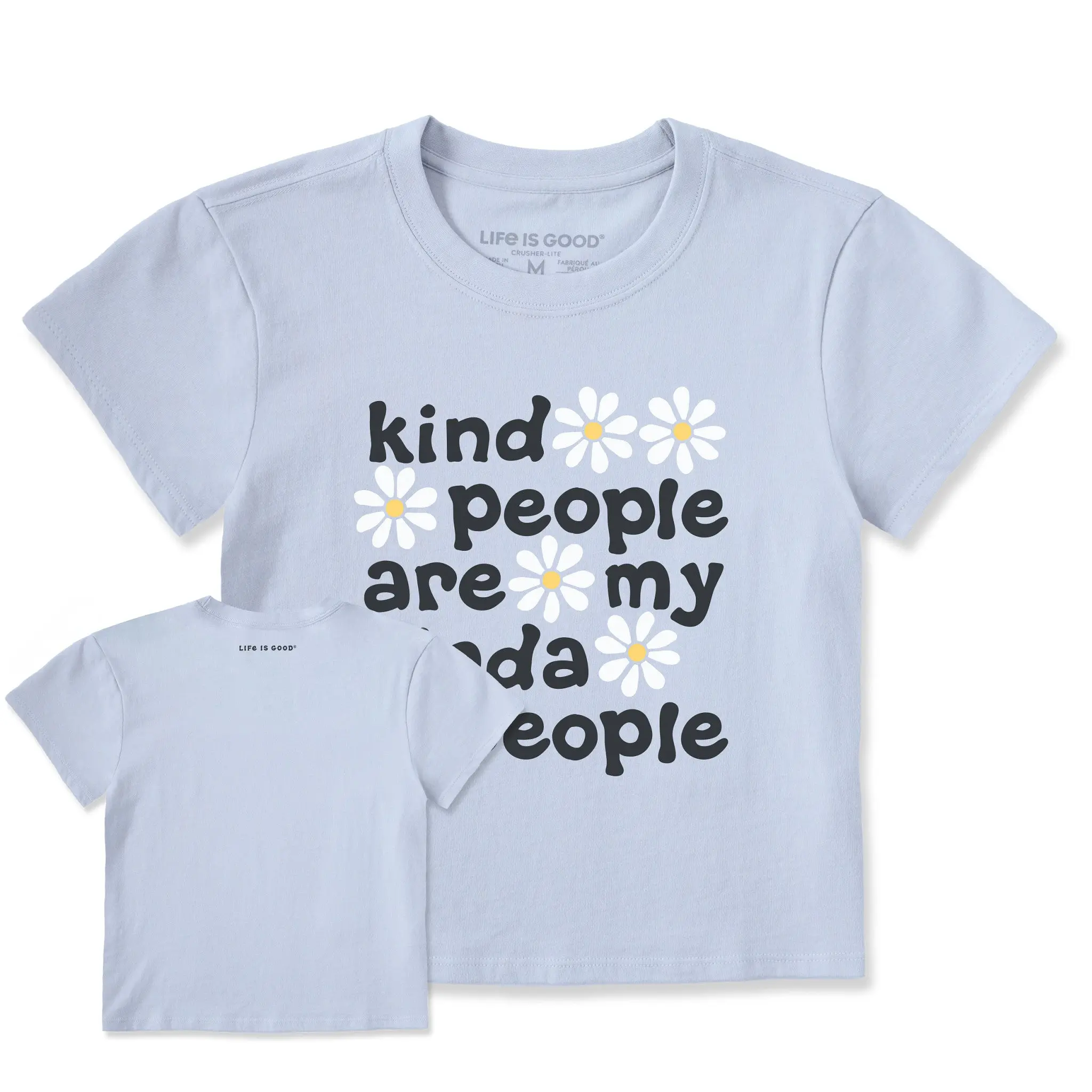Women's Kind People Fresh Daisies Crusher-LITE Shrunken Tee
