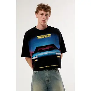 Pacsun Men's Circuit Dreams Cropped T-Shirt