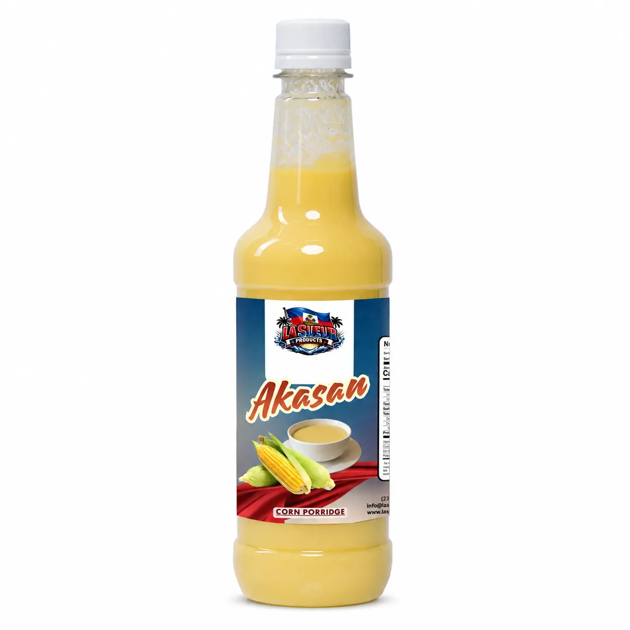 Akasan (Haitian Corn Porridge Mix) – Traditional Caribbean Breakfast Drink