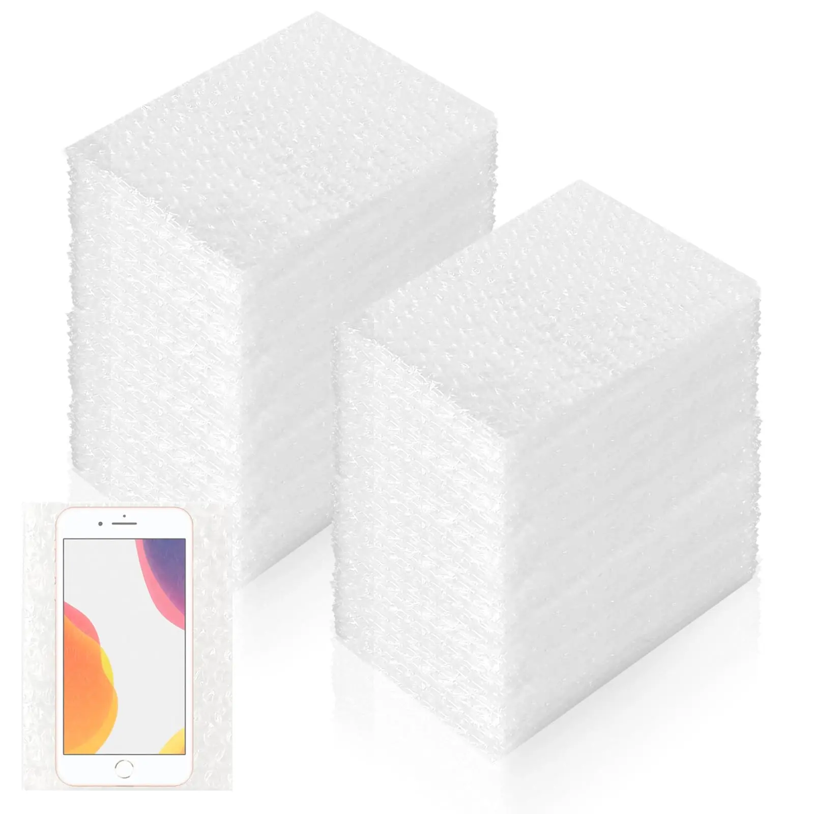 200 Pcs Bubble Wrap Pouches, 4x6 in Clear Bubble Wrap Bags Packing Materials for Fragile Items Bubble Wrap Sleeves for Packing Shipping