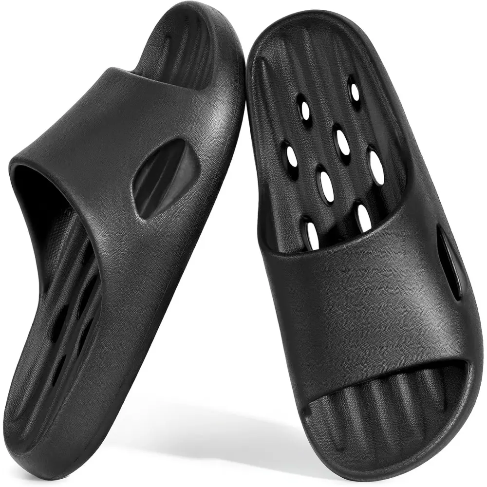Women's Unisex Synthetic Quick-Dry Non-Slip Cow Print Shower Slides, Soft Plush, PVC Sole - Indoor/Outdoor Bathroom Shoes for Dorm, Home, Footwear, Slip On, Ankle, Minimal Chic, Basic, Steam Rooms, All Seasons, Bathrooms, Casual, Cute, Cushioned