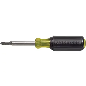 Klein Tools 32476 5-In-1 Multi-Bit Screwdriver/Nut Driver