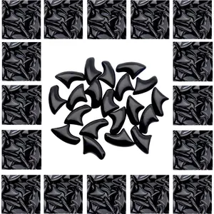120pcs Cat Nail Caps | Cat Claw Caps | Cat Nail Covers with Adhesives and Applicators