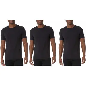 32 DEGREES Cool Men's 3 Pack Short Sleeve Crew Neck T-Shirts (as1, Alpha, m, Regular, Regular, Black, Medium)