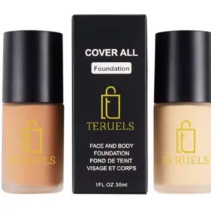 Teruels Liquid Foundation, ColorStay Face Makeup for Combination & Oily Skin, SPF 15, Longwear Medium-Full Coverage with Matte Finish.