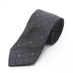 Pre-owned Louis Vuitton Silk Small Leather Goods Monogram Flower Tie