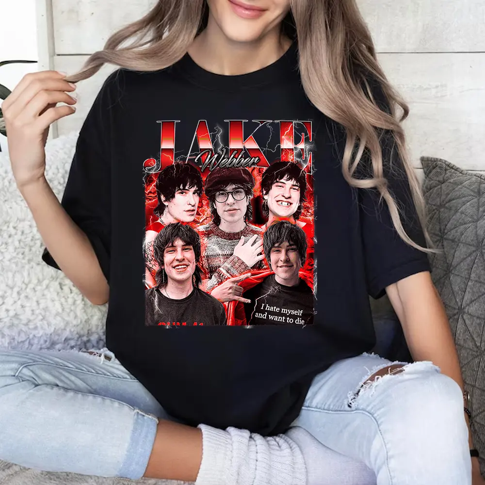 Vintage Jake Webber Tshirt Sweatshirt Hoodie, Hot Streamer Tee