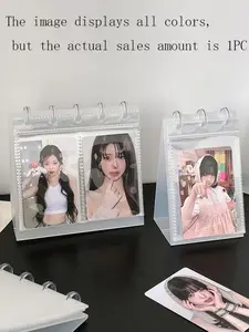 Star Idol Mushroom Clip Album Holder, Student 3 Inch Polaroid Card Case, Desktop Calendar, Small Card Organizer, Hanging Accessory