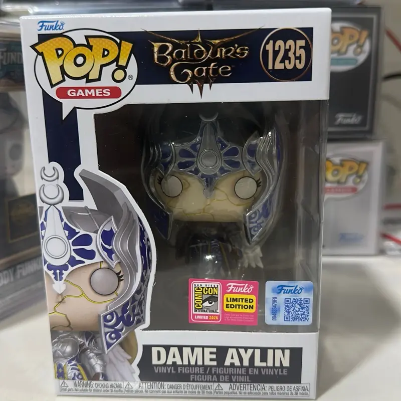 Funko 1235 ballers gate Dame Aylin sdcc con sticker