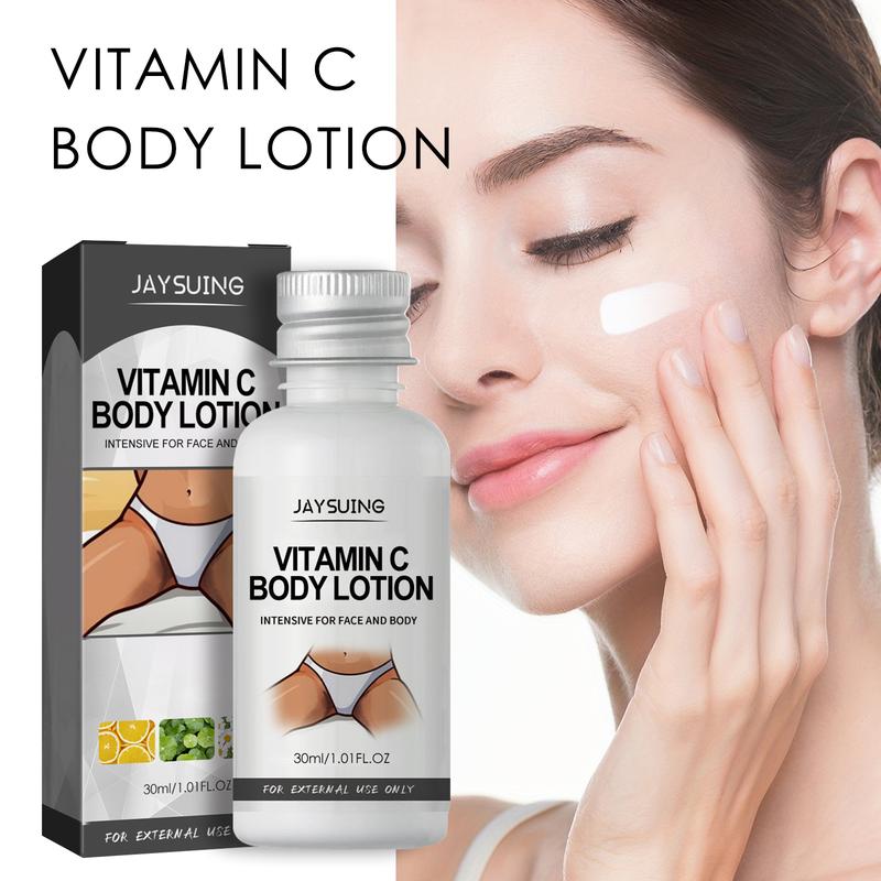 Vitamin C Body Lotion 30ml Intensive for Face and Body Skin Nourishing Moisturizer for Smoothness Brightening Daily Use Body Care Products