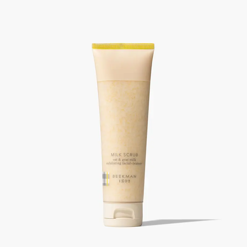 Milk Scrub: Oat + Goat Milk Exfoliating Facial Cleanser