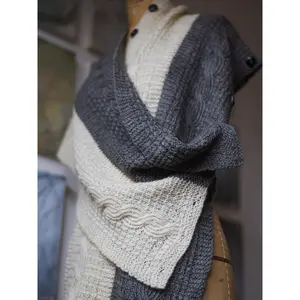 Snow Tire Poncho Wrap <br/><small>knitting pattern</small>