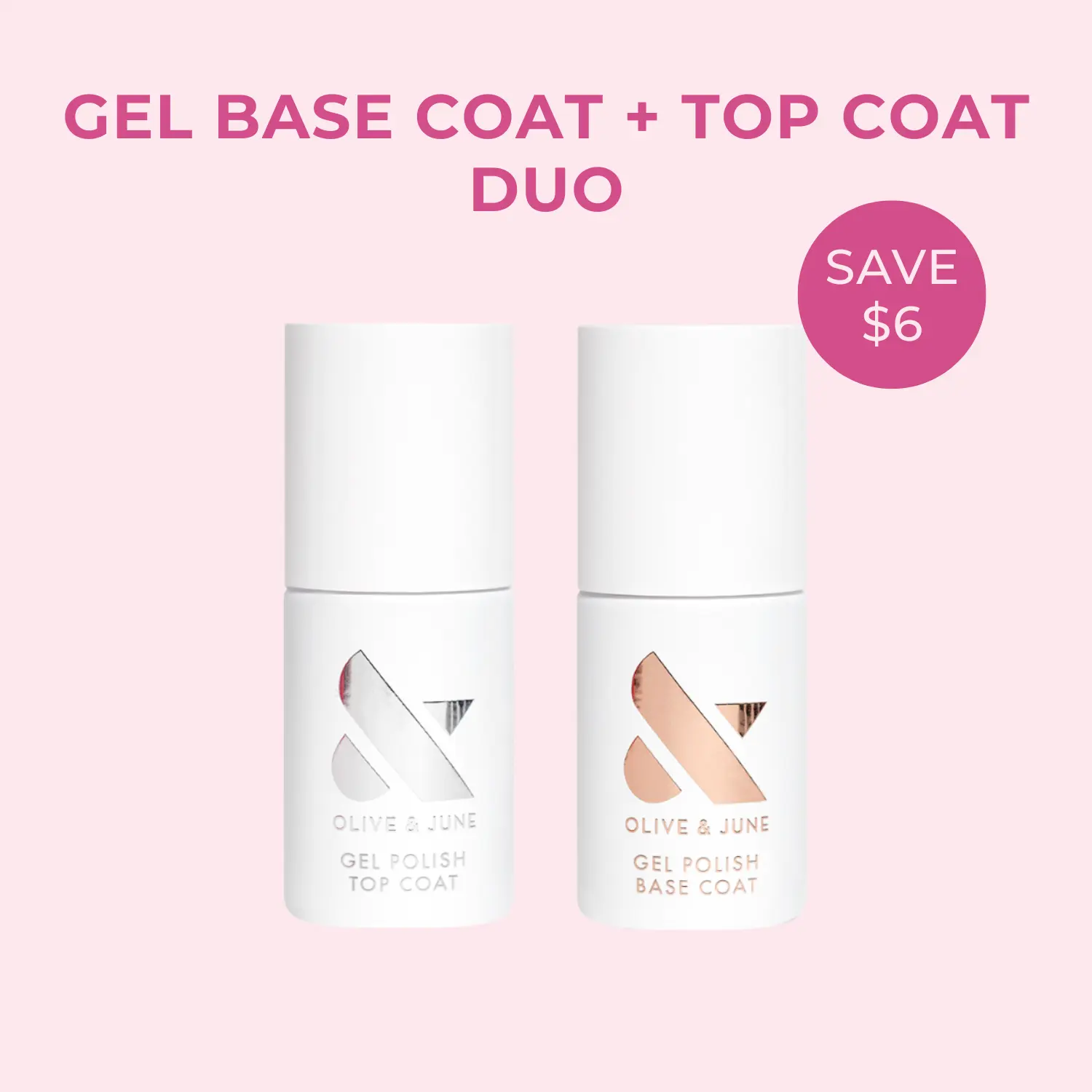 Gel Base Coat + Gel Top Coat Bundle