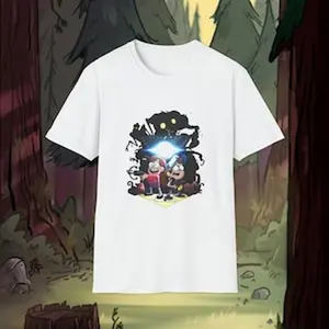 Mabel and Dipper Gravity Falls Shirt, Gravity Falls Unisex Shirt, Gravity Falls Dipper and Mabel Merch