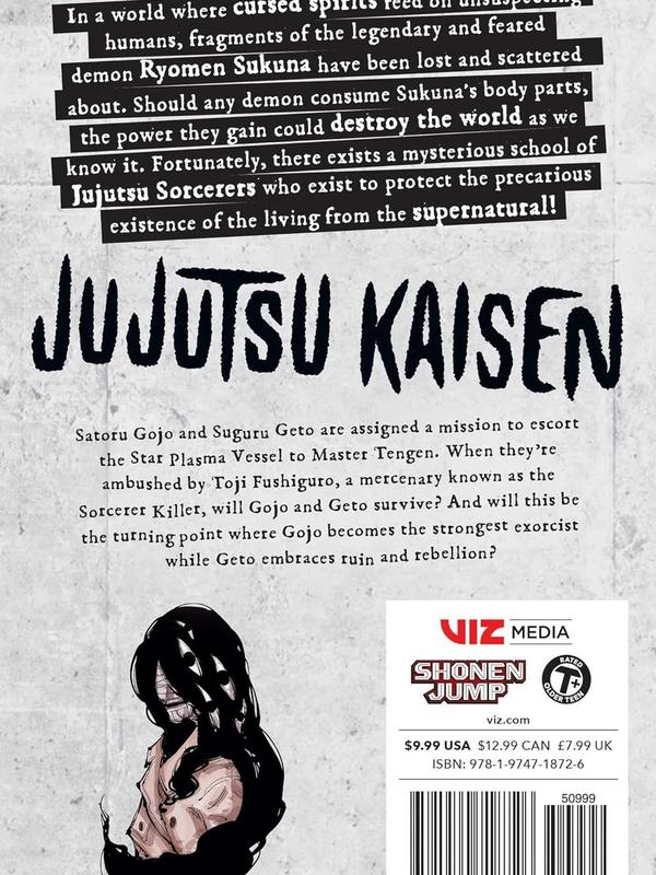 Jujutsu Kaisen Vol 9 9 Paperback Edition by Gege Akutami Manga Book Series Volume Nine