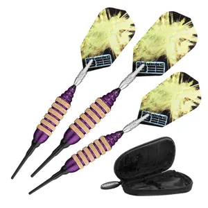 Viper Spinning Bee Purple Soft Tip Darts 16 Grams Viper Spinning Bee Purple Soft Tip Darts 16 Grams