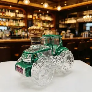 Tractor Whiskey Decanter, Farm Bar Decor, Perfect Gift for Whiskey Lovers & Farmers, Unique Home Bar Accessory