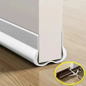 Flexible Door Bottom Sealing Strip Gap Soundproofing Wind and Dust Proof Weather Under Draft Stopper Tape