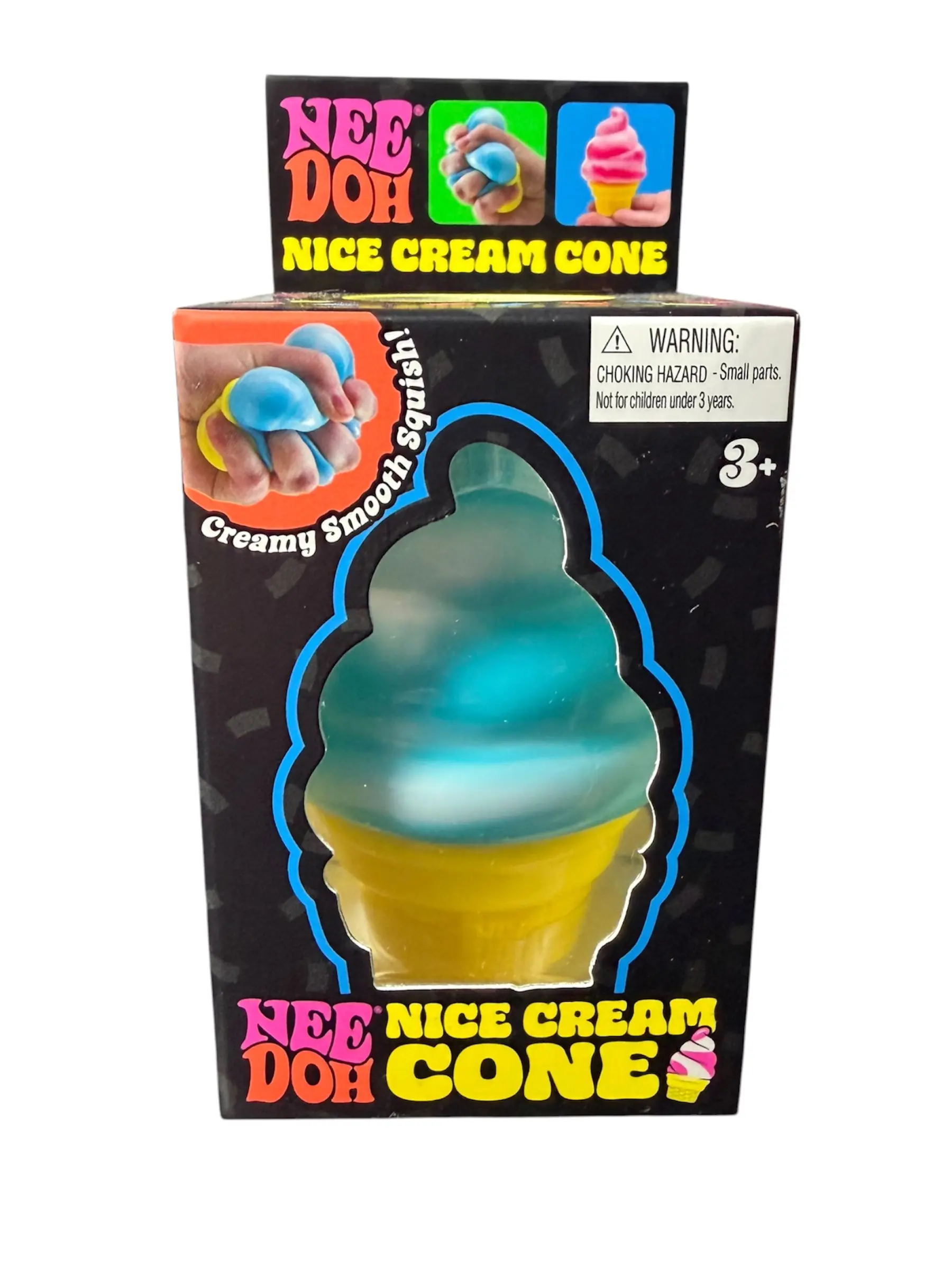 Random Color - Schylling NeeDoh Nice Cream Cone - Collectible