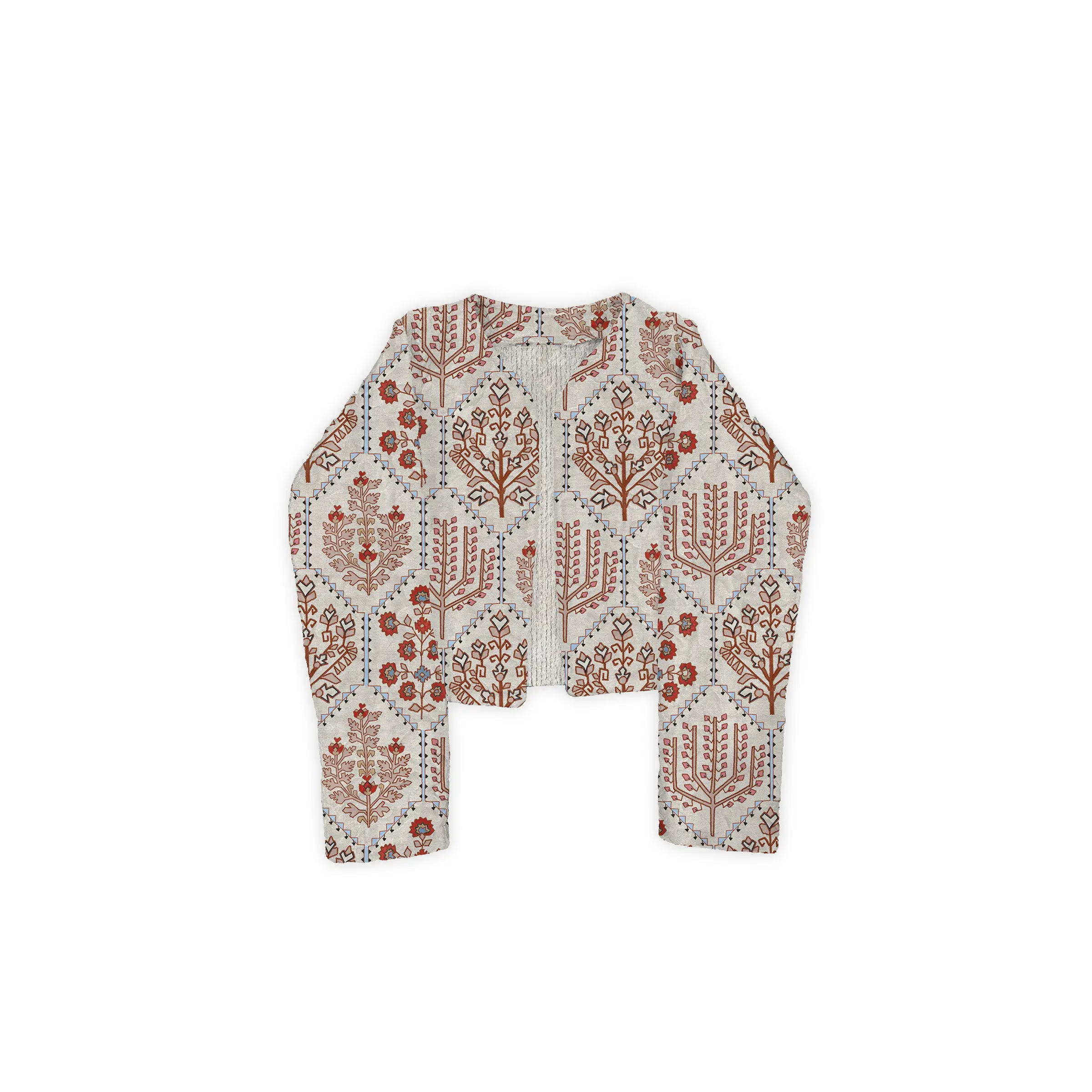 Tavi Sand Cropped Quilted Jacket