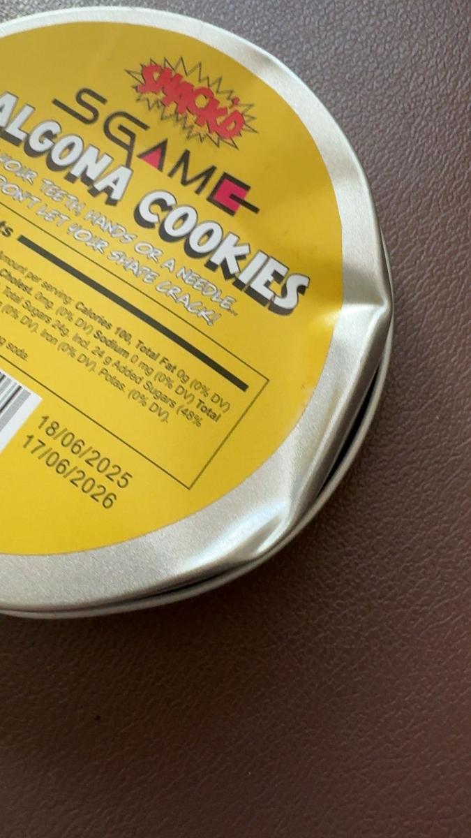 Item: SNACK'D SGame Dalgona Cookie 5 Tins - 5 Cookies