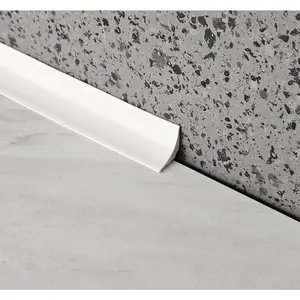 Flexible, Peel and Stick Wall Molding Trim, Caulk Strip, Self Adhesive Corner Moulding Trim for Ceiling, Backsplash, Tile Edge, Countertops, Baseboard, Floor and , 4/5in(W) x 10ft(L), White