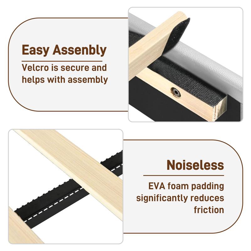 Floating Twin/Full/Queen Bed Frame with LED Light, Upholstered Platform Twin Bed with Charging Station & Wingback, Diamond Tufted Storage Headboard & Footboard, PU Leather, No Box Spring Needed, White/Pink Floating Twin/Full/Queen Bed Frame with LED Light, Upholstered Platform Twin Bed with Charging Station & Wingback, Diamond Tufted Storage Headboard & Footboard, PU Leather, No Box Spring Needed, White/Pink