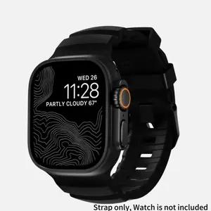 Trail Silicone Band for Apple Watch Ultra 3 2 49mm Strap 46mm 45mm 44mm Sport Bracelet for iWatch Series 11 10 Ultra 9 8 7 6 SE3 Smartwatch Strap