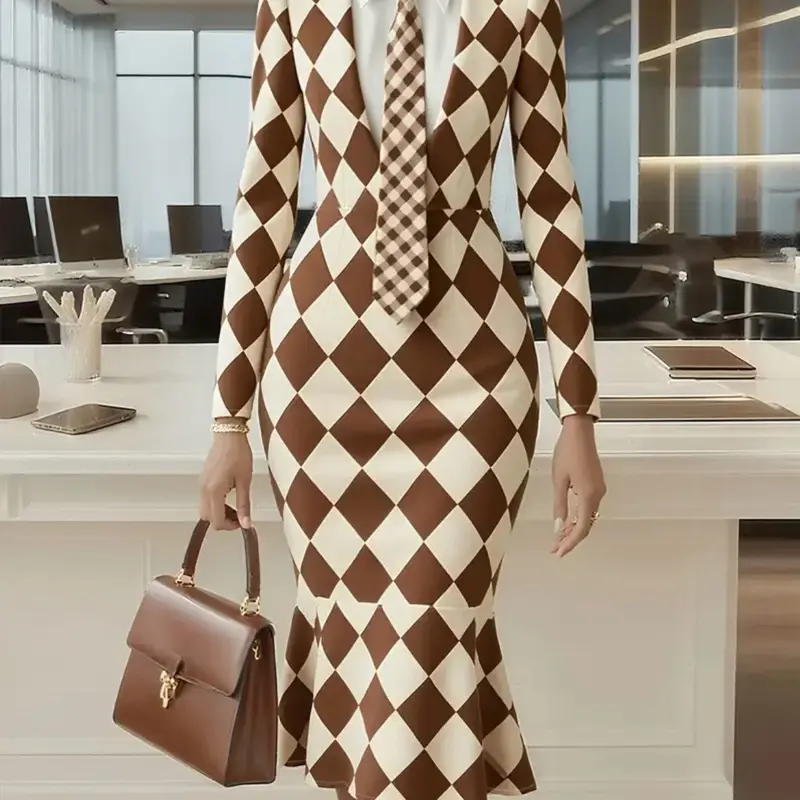 Checkmate Dress