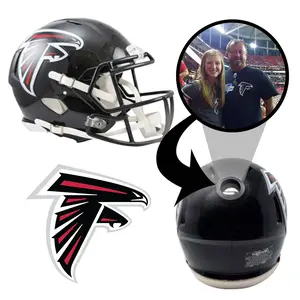 Atlanta Falcons NFL Mini Helmet - Picture Inside