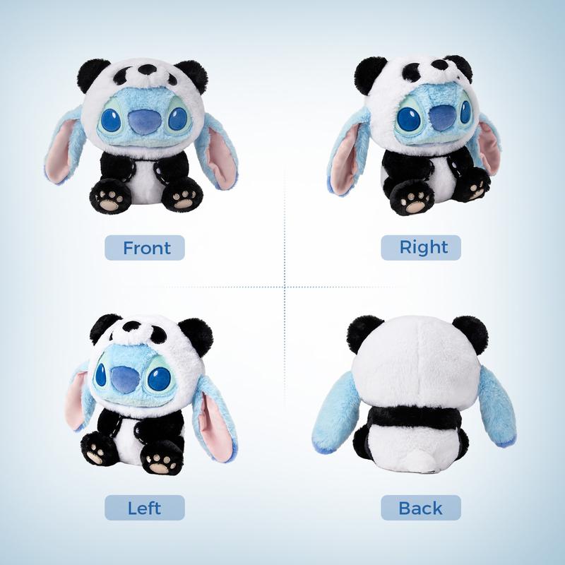 【Holiday Gift】Disney Stitch Series 11-inch Panda Stitch Plush Toy – Cute Animal Dress-up Plushie, Collectible Stuffed Toy for Kids & Fans 【Holiday Gift】Disney Stitch Series 11-inch Panda Stitch Plush Toy – Cute Animal Dress-up Plushie, Collectible Stuffed Toy for Kids & Fans