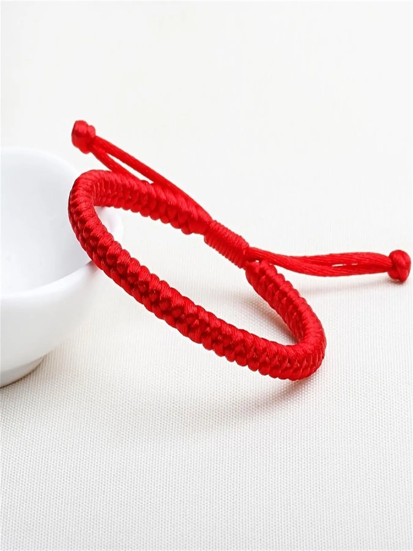 Retro Style Knot Decor Adjustable String Bracelet, Simple Handmade Lucky Matching Bracelet for Men & Women, Fashion Jewelry Accessories for Daily Wear