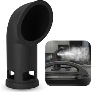 Steam Release Diverter  Black Steam Diverter Kitchen Accessories for  DUO DUO Plus   Cooker, Compatible With Mini 3 Qt 5 Qt 6 Qt 8 Qt  Valve (for DUO/)