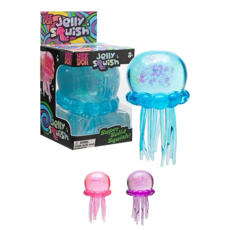 Nee Doh Jellyfish Happy Touching