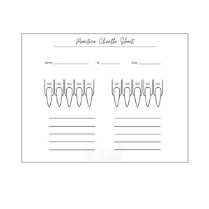 Practice Clientele Nail Mat