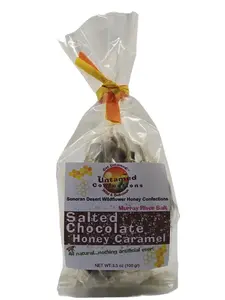 Peruvian Salted Chocolate Honey Caramel, 10 or 20 piece gift bag