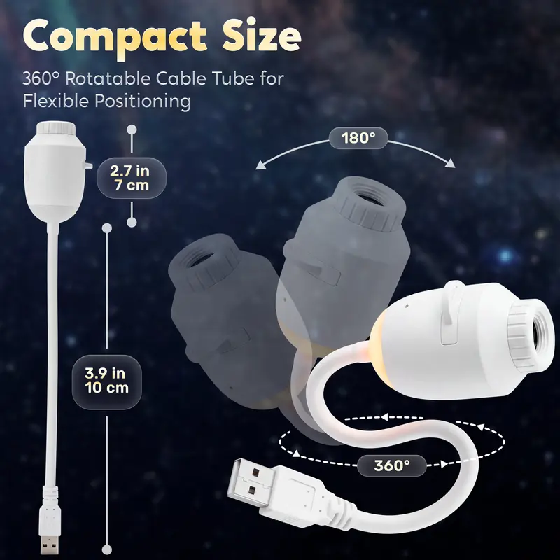 JOYIN 2-in-1 Starry Sky Projector Night Light, Portable Galaxy Projector with 3 Interchangeable Films, USB LED Night Light with Adjustable Brightness & Touch Control, Mini Starry Projector for Bedroom Ceiling Car Home Decor Gift for Adults JOYIN 2-in-1 Starry Sky Projector Night Light, Portable Galaxy Projector with 3 Interchangeable Films, USB LED Night Light with Adjustable Brightness & Touch Control, Mini Starry Projector for Bedroom Ceiling Car Home Decor Gift for Adults
