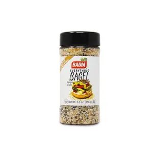 Badia Everything Bagel Seasoning Blend, 5.5 oz - Sesame Seed, Poppy Seed, Garlic, Onion and Salt
