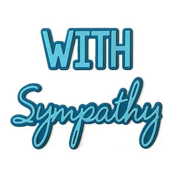 Crafts & Sewing The Stamps of Life With Sympathy Die Set
