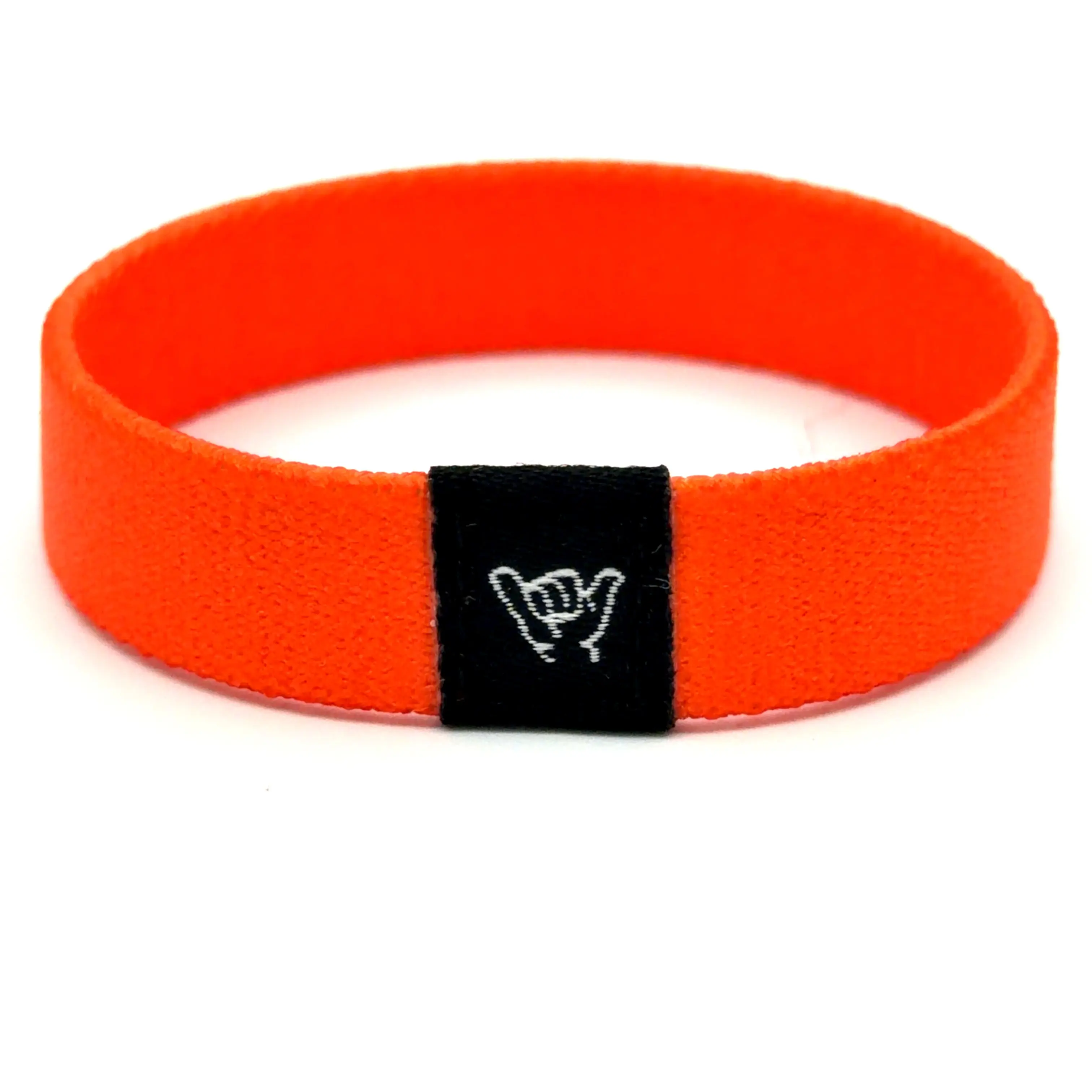 Orange Burst Wristband Bracelet