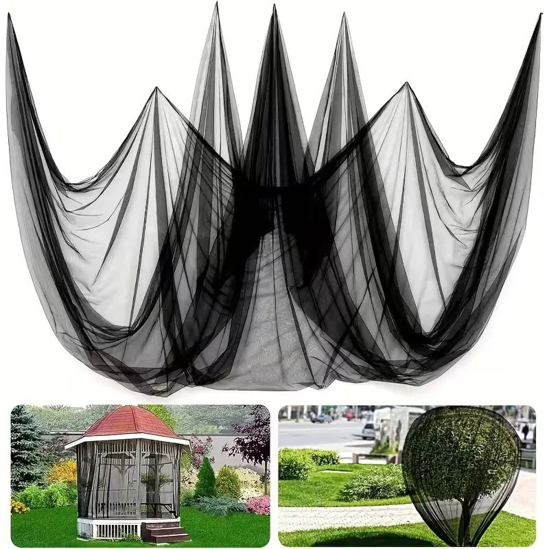 Garden Netting Pest Barrier Mesh, Ultra Fine Plant Protection Net for Vegetables, Fruits & Flowers, Durable Polyester Bird Netting & Bug Screen for Raised Garden Bed, Patio, Greenhouse